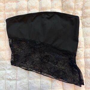 SHEIN Black Lace Bandeau